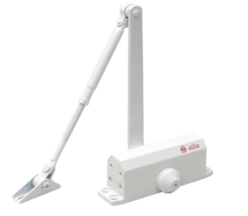 Karos ajtócsukó 25-45kg-os ajtóra, fehér, SA-5012AW-wh